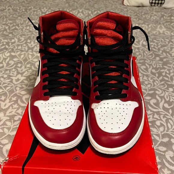 red and black jordans womens